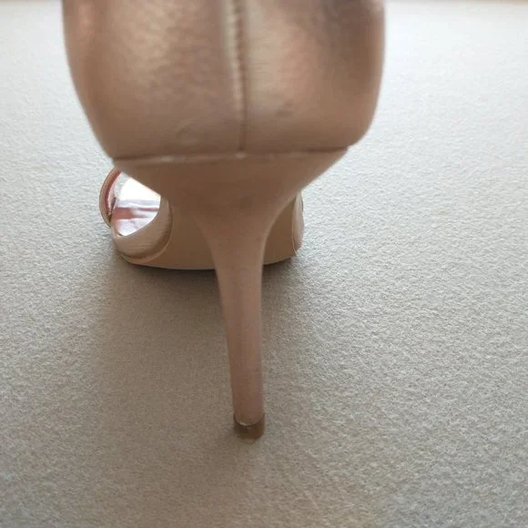Dolce Vita size 7 rose gold metallic stiletto heels - Picture 9 of 11